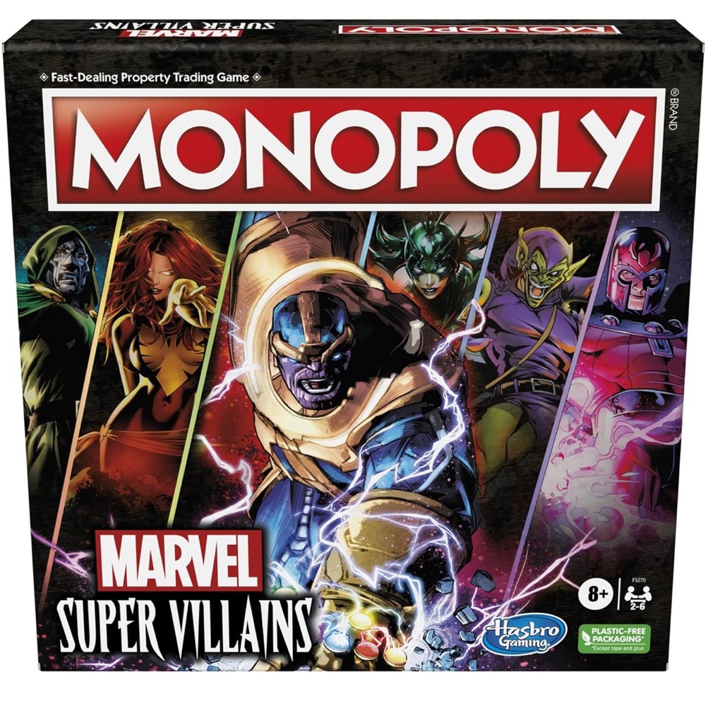 Monopoly Marvel Super Villain Board Game